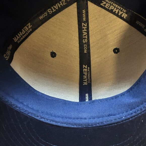 Zephyr Blanks Fitted Baseball Cap Hat Size 7 3/4 - Picture 5 of 5